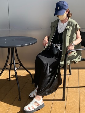 ♥︎ 𝕃𝕆𝕍𝔼 ♥︎さん（レディース・163cm）の夏コーディネート