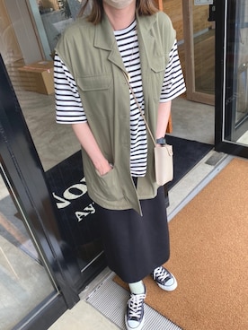 ♥︎ 𝕃𝕆𝕍𝔼 ♥︎さん(レディース・163cm)の春コーディネート