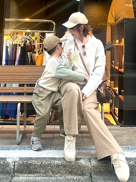 ♥︎ 𝕃𝕆𝕍𝔼 ♥︎さんの（BRANSHES | ブランシェス）を使ったコーディネート