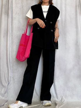 「EPICKS（エピックス）のアイテム（バッグ）」を使った、♥︎ 𝕃𝕆𝕍𝔼 ♥︎さん（レディース・163cm）の春コーディネート