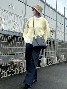 ♥︎ 𝕃𝕆𝕍𝔼 ♥︎さん（レディース・163cm）の冬コーディネート