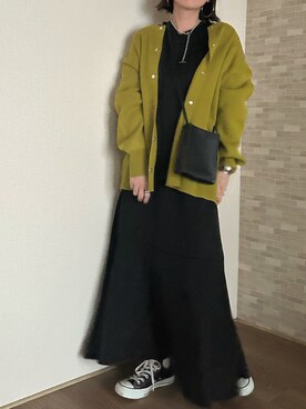 「ECRIRE」｜♥︎ 𝕃𝕆𝕍𝔼 ♥︎さん（レディース・163cm）の秋コーディネート