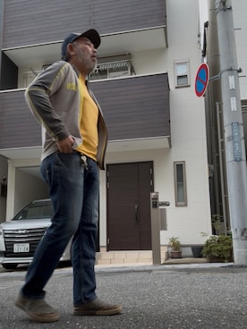 「アイテム（その他シューズ）」を使った、G'58さん（メンズ・177cm）の秋コーディネート