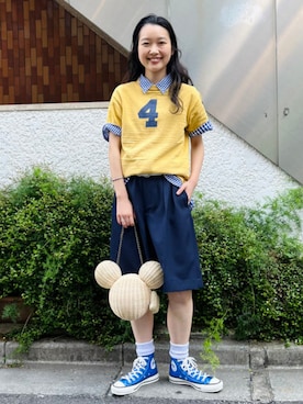 BEAMS BOYさん（レディース・159cm）の夏コーディネート