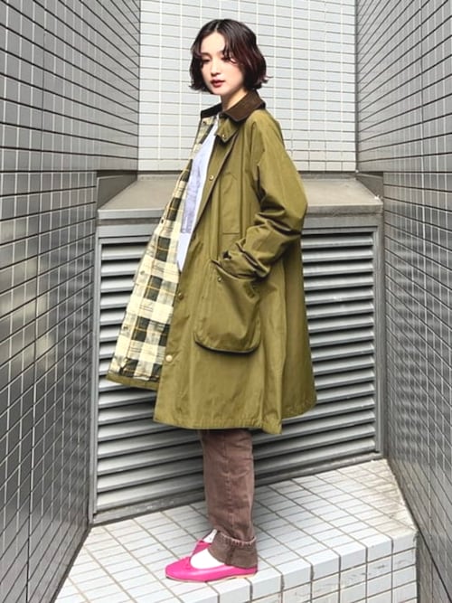 【美品】Barbour 別注 Balvenie Jacket コート Barbour ステンカラーコート コート 「別注」Barbour / Balvenie