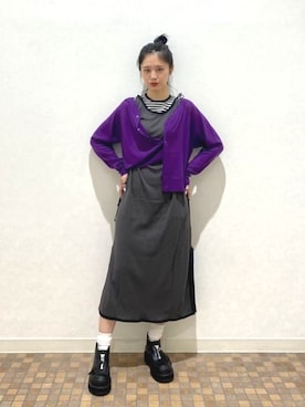 BEAMS BOYさん（レディース・163cm）の秋コーディネート