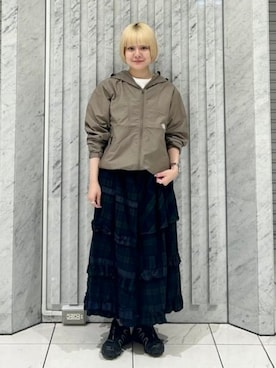 BEAMS BOYさん（レディース・153cm）の秋コーディネート