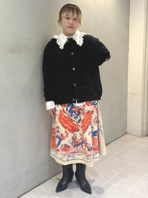 ＊新品タグ付＊BEAMS BOY 【別注】BINDU / ウエスタン スカート BEAMS BOY（ビームス ボーイ）【別注】BINDU / ウエスタン