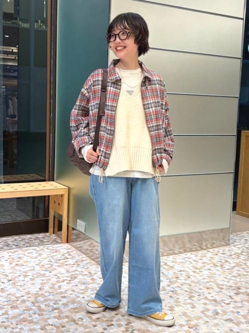 別注】Gramicci / 5ポケット ワイド デニム（デニムパンツ）｜Gramicci