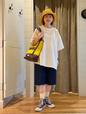 BEAMS BOYさん（レディース・153cm）の夏コーディネート