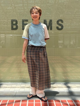 BEAMS BOYさん(レディース・158cm)の夏コーディネート