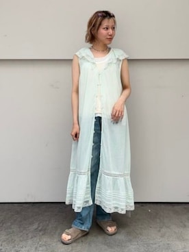 「BEAMS BOY（ビームスボーイ）のアイテム」を使った、BEAMS BOYさん（レディース・157cm）の夏コーディネート