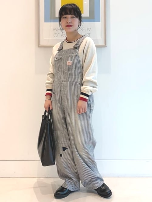 BRAVERY FULLCOUNT ネイビー ヒッコリーオーバーオール BIG BILL ビッグビル 10oz ジップフロント ビブ オーバーオール