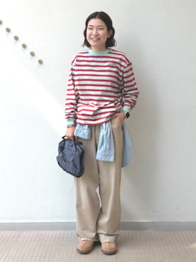 「BEAMS BOY（ビームスボーイ）のアイテム」を使った、BEAMS BOYさん（レディース・161cm）の秋コーディネート