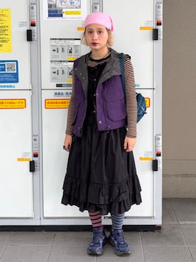 BEAMS BOYさん(レディース・149cm)の夏コーディネート