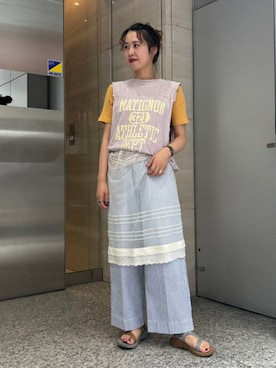 BEAMS BOYさん（レディース・164cm）の夏コーディネート