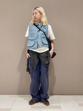 「BEAMS BOY（ビームスボーイ）のアイテム」を使った、BEAMS BOYさん（レディース・157cm）の夏コーディネート
