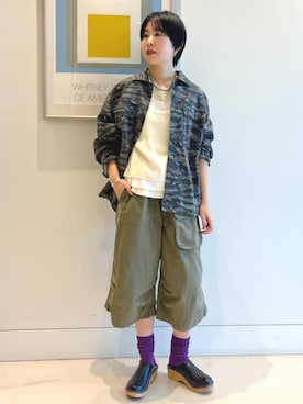 BEAMS BOYさん（レディース・163cm）の冬コーディネート