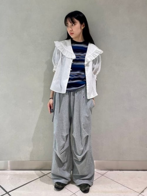 M/BEAMSビームス×チャンピオン/別注コラボ/カーゴスウェットパンツ