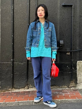 BEAMS BOYさん（レディース・159cm）の春コーディネート