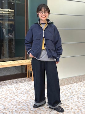 BEAMS BOYさん（レディース・155cm）の春コーディネート