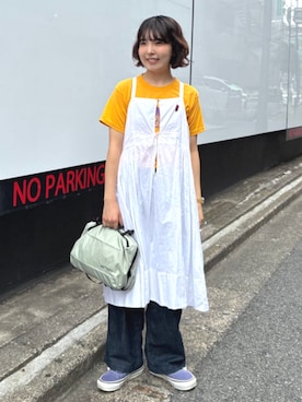「ARC'TERYX（アークテリクス）のアイテム」を使った、BEAMS BOYさん（レディース・150cm）の夏コーディネート