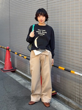 BEAMS BOYさん（レディース・155cm）の夏コーディネート