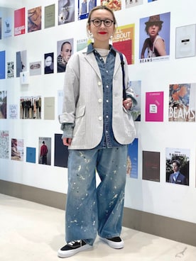 BEAMS BOYさん(レディース・151cm)の冬コーディネート