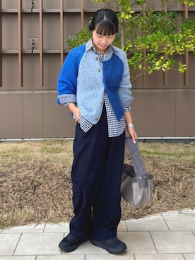 「BEAMS BOY（ビームスボーイ）のアイテム（トップス）」を使った、BEAMS BOYさん（レディース・155cm）の冬コーディネート