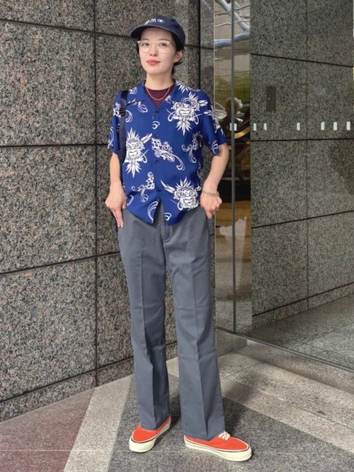 BEAMS WOMENBEAMS BOYさんのスラックスを使ったコーディネート - ZOZOTOWN