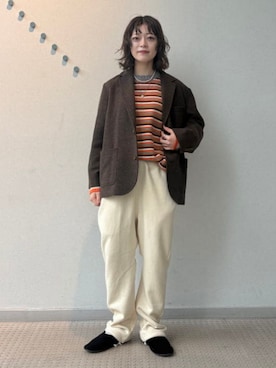 「BEAMS BOY（ビームスボーイ）のアイテム」を使った、BEAMS BOYさん（レディース・153cm）の秋コーディネート