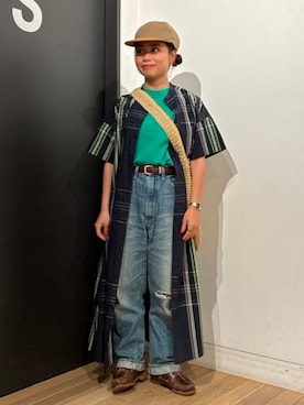 BEAMS BOYさん(レディース・152cm)の夏コーディネート