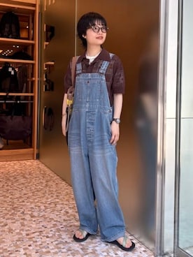 「BEAMS BOY（ビームスボーイ）のアイテム」を使った、BEAMS BOYさん（レディース・155cm）の夏コーディネート