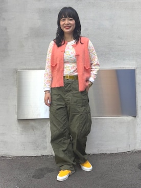「BEAMS BOY（ビームスボーイ）のアイテム」を使った、BEAMS BOYさん（レディース・149cm）の秋コーディネート
