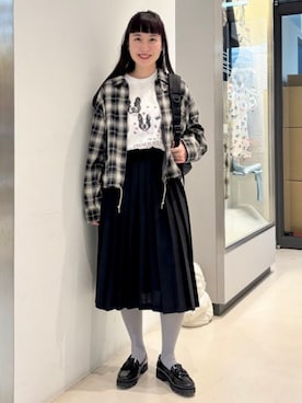 「BEAMS BOY（ビームスボーイ）のアイテム」を使った、BEAMS BOYさん（レディース・158cm）の冬コーディネート