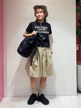 BEAMS BOYさん(レディース・159cm)の夏コーディネート