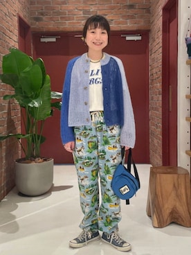 「アイテム（ボディバッグ/ウエストポーチ）」を使った、BEAMS BOYさん（レディース・159cm）の秋コーディネート