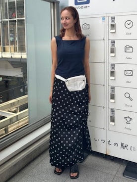 BEAMS BOYさん（レディース・168cm）の夏コーディネート