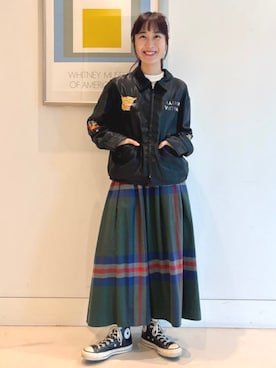 BEAMS BOYさん（レディース・158cm）の冬コーディネート