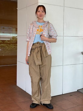 BEAMS BOYさん(レディース・169cm)の夏コーディネート