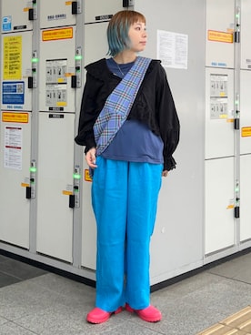 BEAMS BOYさん（レディース・153cm）の春コーディネート