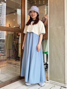 BEAMS BOYさん（レディース・158cm）の夏コーディネート