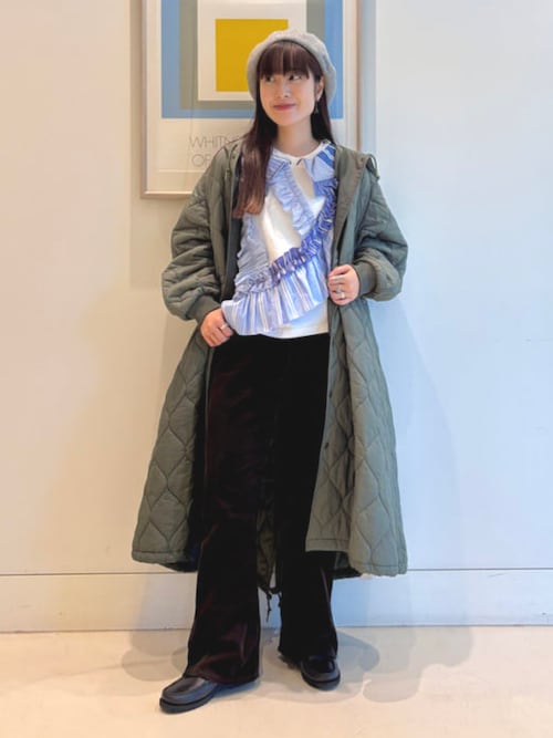 AD1995 90s ARCHIVE ウールコート フレアパンツ セットアップ コード フレア パンツ（その他パンツ）｜BEAMS BOY（ビームスボーイ