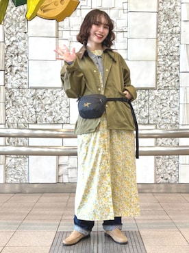 BEAMS BOYさん（レディース・155cm）の春コーディネート