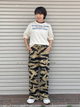 「BEAMS BOY（ビームスボーイ）のアイテム」を使った、BEAMS BOYさん（レディース・150cm）の夏コーディネート