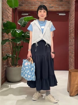 BEAMS BOYさん(レディース・159cm)の夏コーディネート