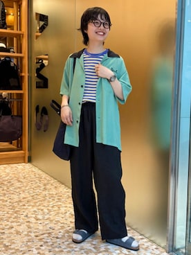 BEAMS BOYさん（レディース・155cm）の夏コーディネート