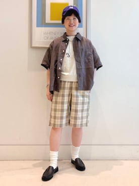 BEAMS BOYさん（レディース・156cm）の夏コーディネート