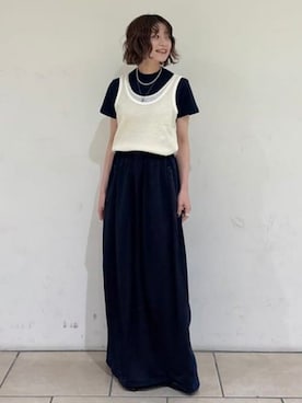 BEAMS BOYさん(レディース・153cm)の夏コーディネート