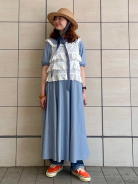 BEAMS BOYさん(レディース・159cm)の夏コーディネート